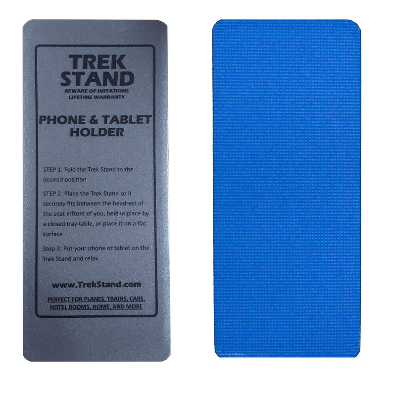 [Australia - AusPower] - Trek Stand Hands Free Universal Cellphone Holder for Air Travel, Hotel, Home, Desk, Bed, Kitchen, Video Chatting, Studying, and Cooking. 1 PACK 