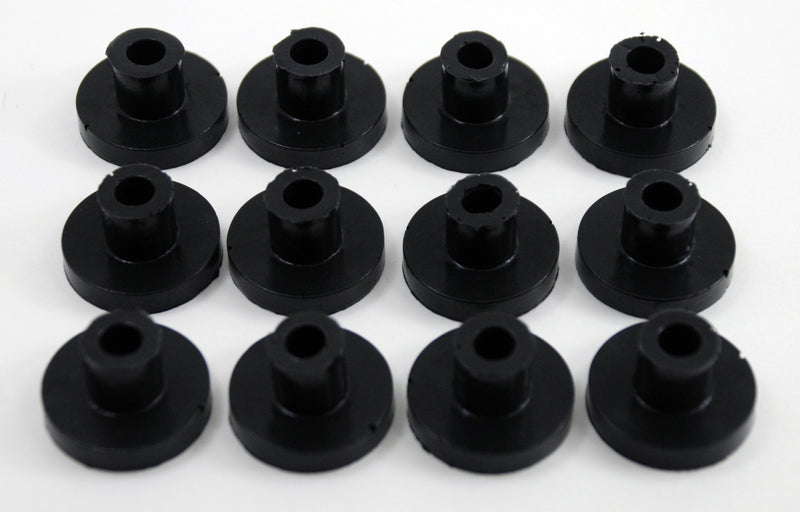 [Australia - AusPower] - Isolate It!: Sorbothane Vibration Isolation Bushing 50 Duro (.25" ID - 1" OD - .6" Deep) - 12 Pack 