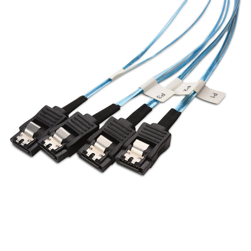 [Australia - AusPower] - Cable Matters Internal Mini SAS to SATA Cable 3.3 Feet (SFF-8087 to SATA Forward Breakout) 
