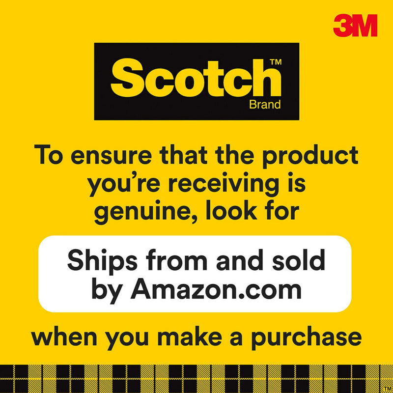 [Australia - AusPower] - Scotch Sure Start Shipping Packaging Tape, 1.88" x 25 yd, Designed for Packing, Shipping and Mailing, Quiet Unwind, No Splitting or Tearing, 1.5" Core, Clear, 6 Rolls (DP-1000RF6) 