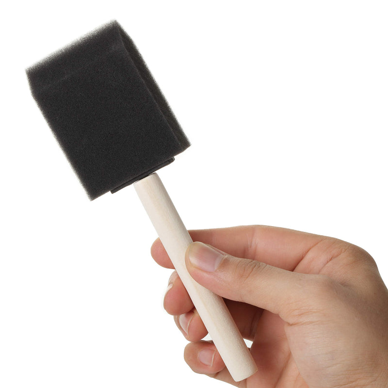 [Australia - AusPower] - Bates- Foam Paint Brushes, 16pcs, 2 Inch, Sponge Brushes, Sponge Paint Brush, Foam Brushes, Foam Brushes for Painting, Foam Brushes for Staining, Paint Sponges, Foam Sponge Brush 