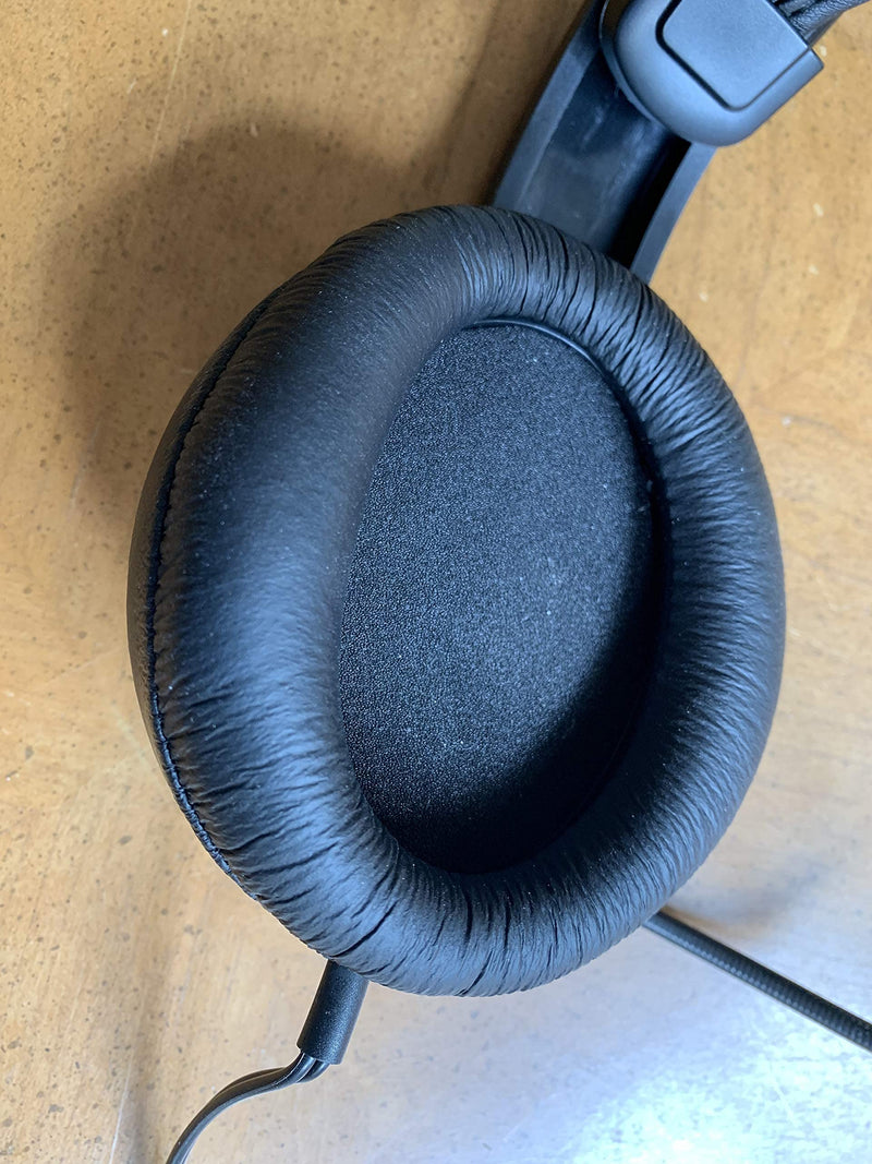 [Australia - AusPower] - Double Muff Intercom Headphones with Male XLR Five Pin Connector Stereo RTS 