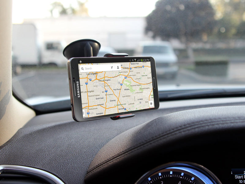 [Australia - AusPower] - Car Phone Mount, Cell Phone Holder for Dashboard & Windshield Mount Stand Compatible for Smartphones iPhone 12 Pro Max Samsung Galaxy Note google Pixel Moto by Cellet 