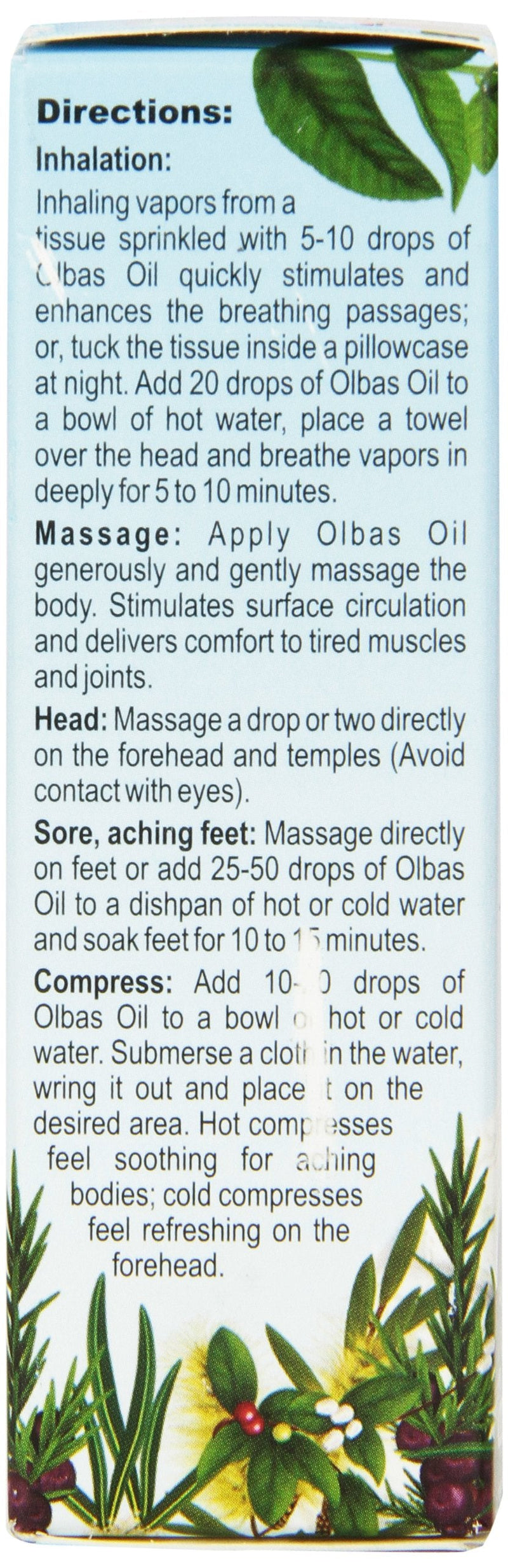[Australia - AusPower] - Olbas Oil Aromatherapy Inhalant and Aromatic Massage Oil, 0.95 Fl Oz 0.95 Fl Oz (Pack of 1) 