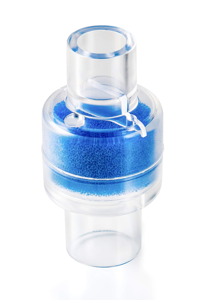[Australia - AusPower] - HME Heat Moisture Exchange Filter for CPAP 10 Pack 