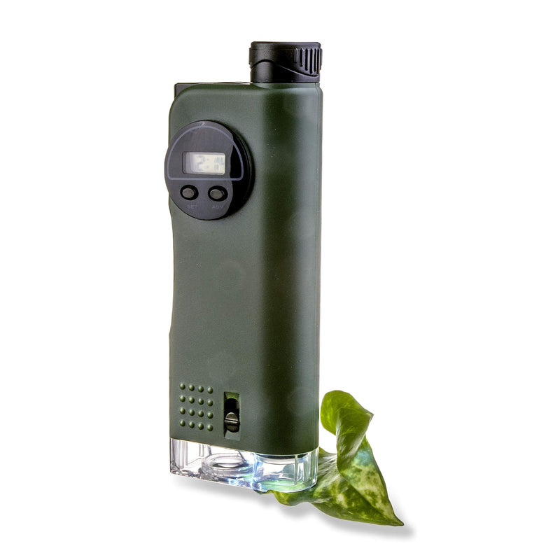 [Australia - AusPower] - Carson X-Scope Kids 7 Function Multi Purpose Optical Pocket Tool with 30x Microscope, 8x Telescope, 9x Fold-Out Magnifier, Flashlight, Signal Whistle, Directional Compass and Digital Clock (CP-11) 