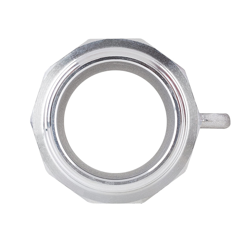 [Australia - AusPower] - Aluminum Global Cam Lock Fittings Type F Cam & Groove Hose Fittings, 2 inch Camlock Coupling, 2" Plug x 2" NPT Male 