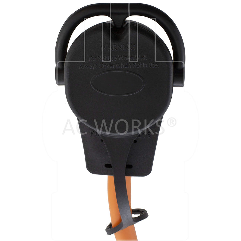 [Australia - AusPower] - AC WORKS 50-Amp RV/Range/Generator 14-50 Piggy-Back Plug Adapter (to 4-Prong 30A Locking) 