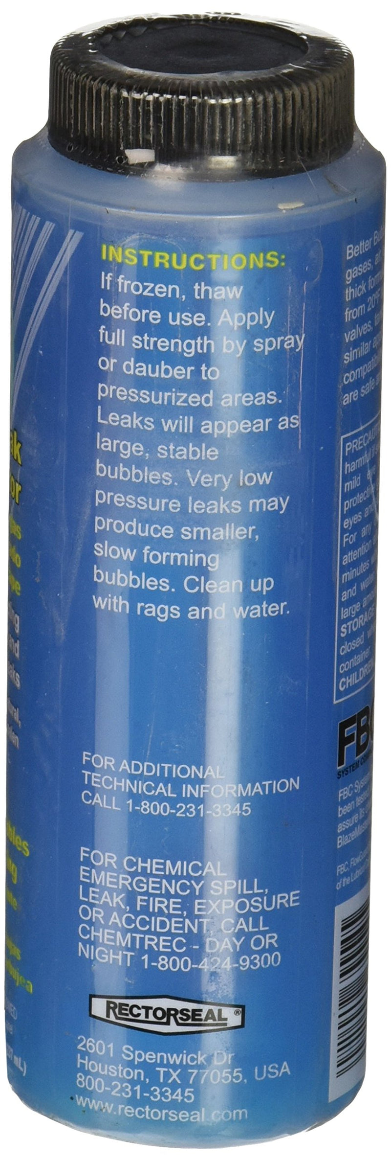[Australia - AusPower] - Rectorseal 65554 8-Ounce Bottle Better Bubble Leak Locator 