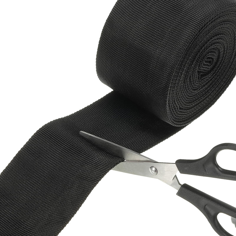 [Australia - AusPower] - PATIKIL 2.8" 13FT Protective Hose Sleeve with Snap Fastener, Polyester Fiber Cable Cover Sheath Protection for Welding Tig Torch Hydraulic Hose, Black 2.8 inch x 13ft 