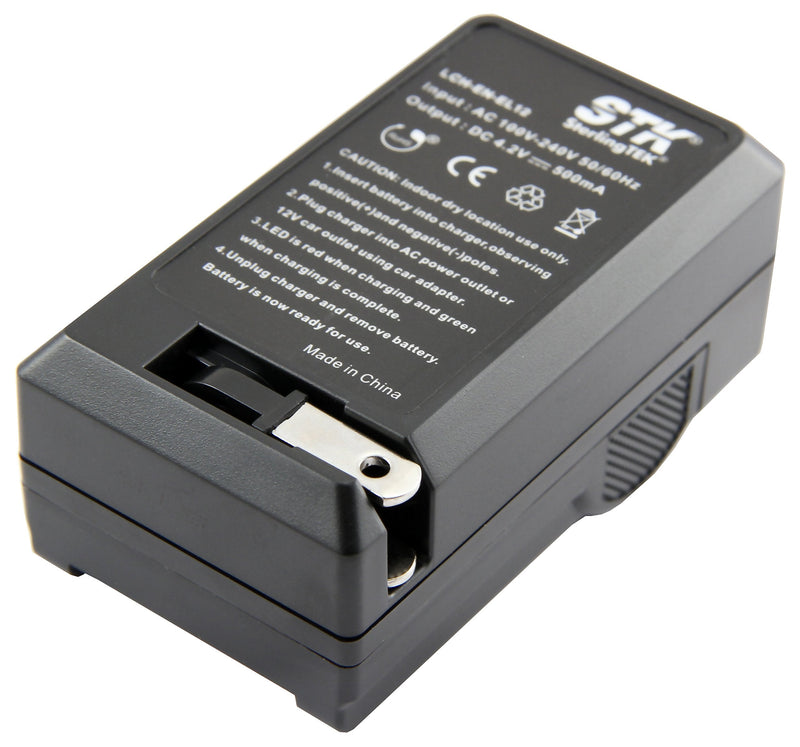 [Australia - AusPower] - STK EN-EL12 Charger for Nikon Coolpix A900 AW130 AW120 S9900 S9500 W300 S9700 S9600 S6000 S8200 AW110 S9100 Cameras 
