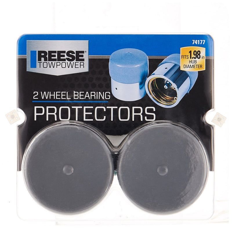 [Australia - AusPower] - Reese Towpower 74177 Wheel Bearing Protector, Grey and Chrome 