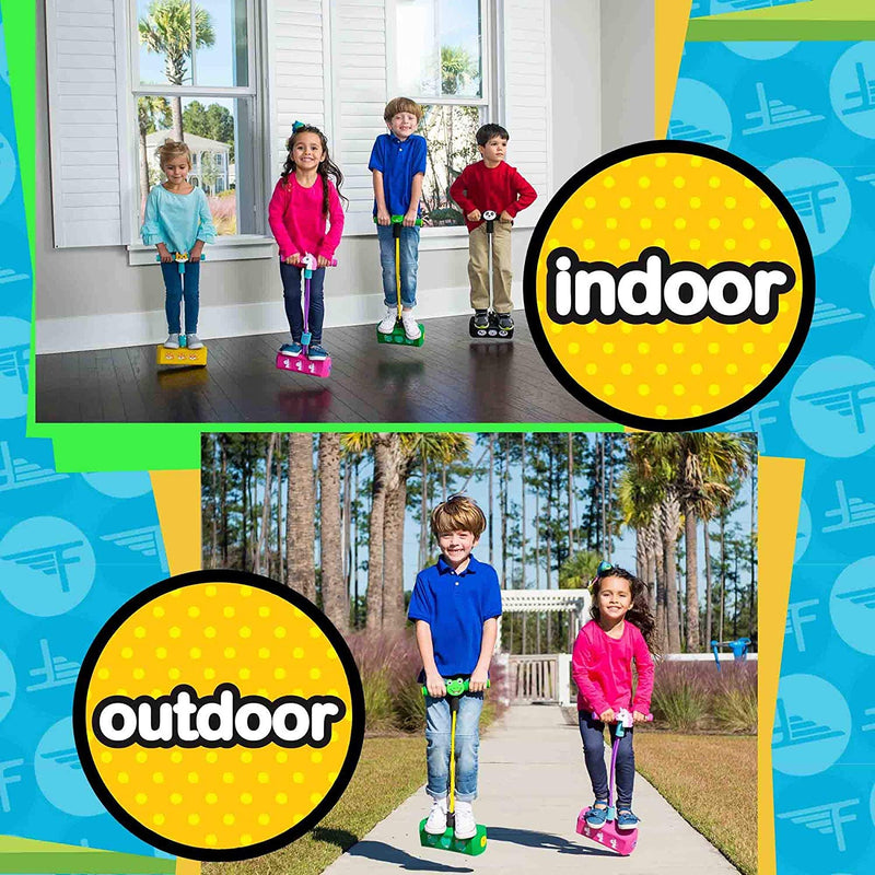 [Australia - AusPower] - Flybar My First Foam Pogo Jumper for Kids Fun and Safe Pogo Stick for Toddlers, Durable Foam and Bungee Jumper for Ages 3 and up, Supports up to 250lbs 
