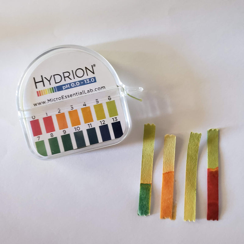 [Australia - AusPower] - Hydrion Ph Paper (93) with Dispenser and Color Chart - Full Range Insta Chek ph- 0-13 1 