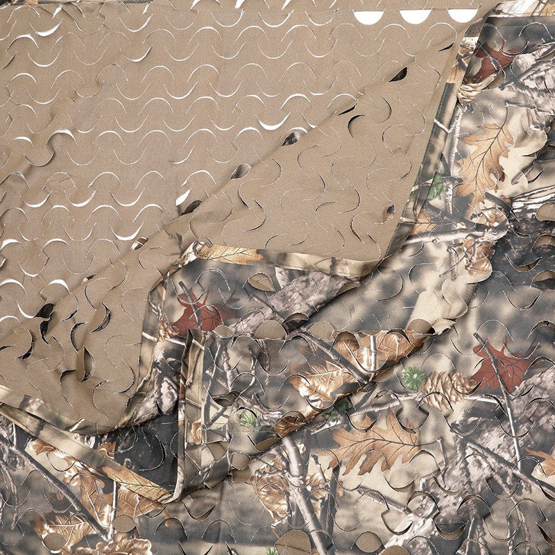 [Australia - AusPower] - AUSCAMOTEK 300D Woodland Camo Netting Camouflage Net Hunting Blinds 5x6.5/10/13/20 feet Different Sizes and Colors Available 5×6.5ft(appro.)/1.5m×2m Brown 