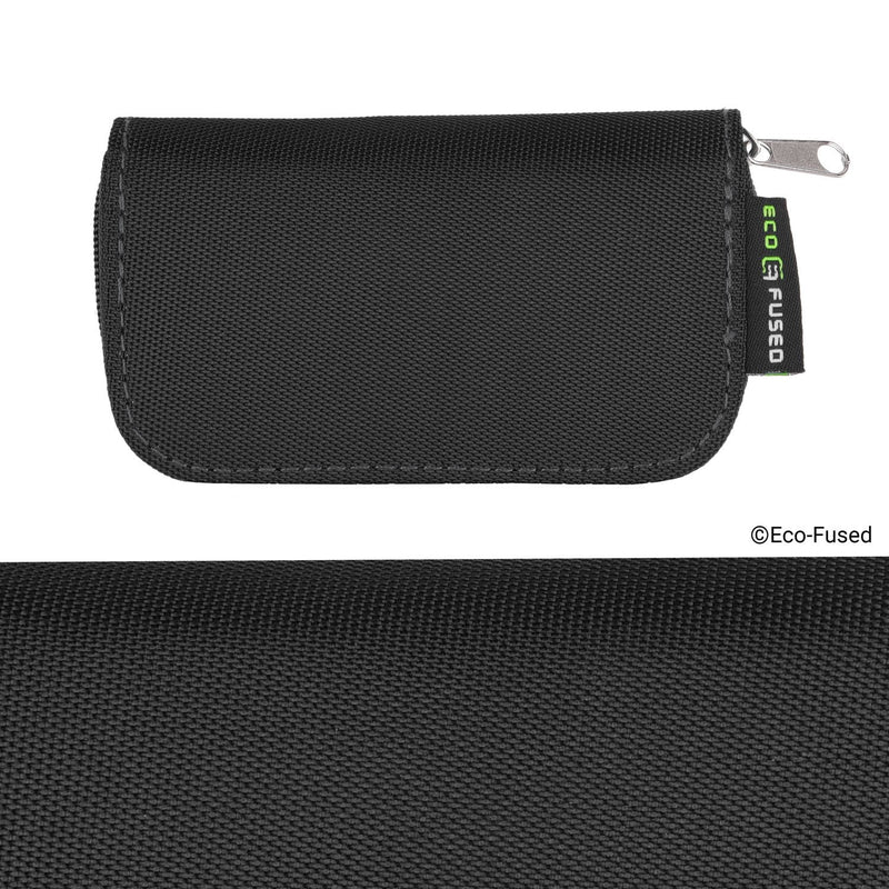 [Australia - AusPower] - Eco-Fused Memory Card Carrying Case - Suitable for SDHC and SD Cards - 8 Pages and 22 Slots - ECO-FUSED Microfiber Cleaning Cloth Included - 2 Pack 
