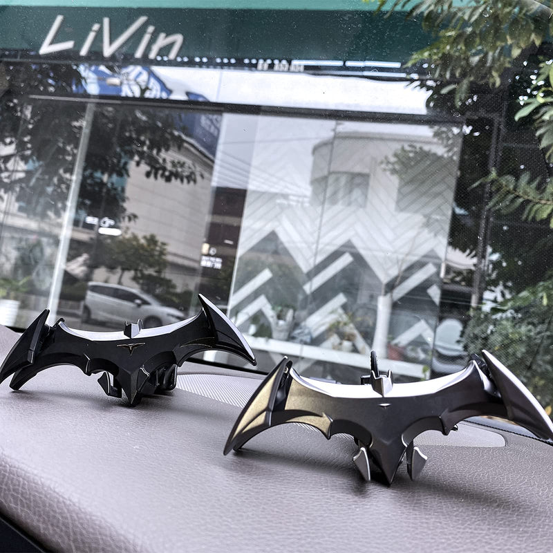 [Australia - AusPower] - Alloy Material Car Phone Bat Mount Unique Phone Holder for Car Gifts for Men Universal Vent/Dash/Windshield Gravity Automatic Locking Hands Free 