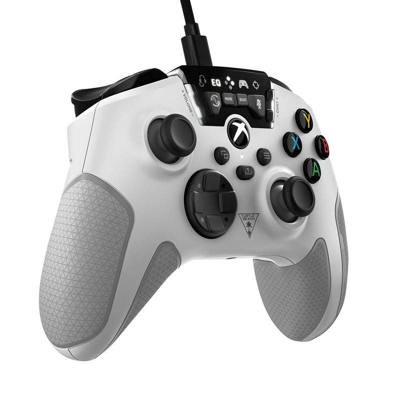 [Australia - AusPower] - Turtle Beach Recon Controller Wired Gaming Controller for Xbox Series X & Xbox Series S, Xbox One & Windows 10 PCs Featuring Remappable Buttons, Audio Enhancements, and Superhuman Hearing - White 