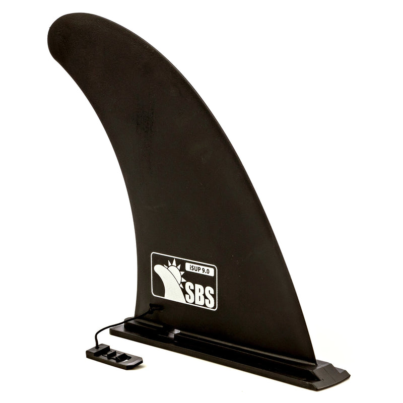 [Australia - AusPower] - Santa Barbara Surfing SBS 9" iSUP Fin - Quick Release Slide in Fin for Inflatable Paddleboard (Aqua Marina, Vilano, etc) 