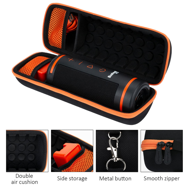 [Australia - AusPower] - Aenllosi Hard Carrying Case Compatible with Bushnell Wingman GPS Speaker(Black) 