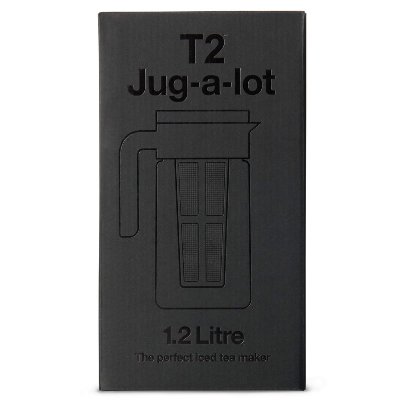 [Australia - AusPower] - T2 Tea Jug-A-Lot Iced Tea Jug , BPA Free, with Removable Infuser, 1.2L Black (H999ZZ211) 