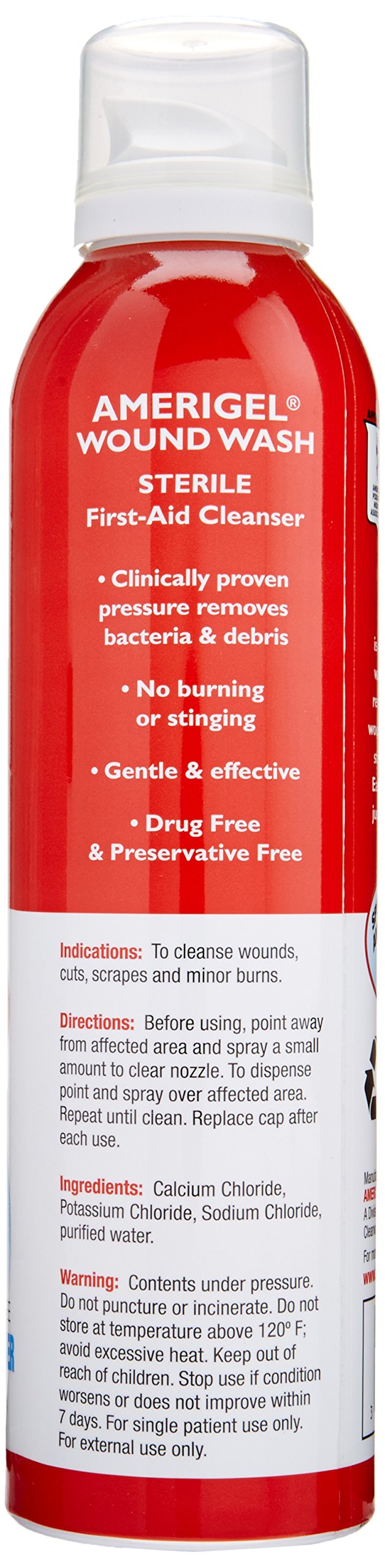 [Australia - AusPower] - AMERIGEL Total First Aid Bundle (1 oz. Hydrogel Wound Dressing, 7.1 oz. Saline Wound Wash, Bordered Gauze Dressing) 