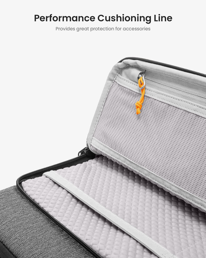 [Australia - AusPower] - tomtoc Tablet Shoulder Bag for 12.9-inch New iPad Pro M2&M1 2022-2018 with Magic Keyboard and Smart Keyboard Folio, Surface Pro 8/X/7+/7/6/5, Spill-Water Resistant Cordura Fabric Tablet Sleeve 