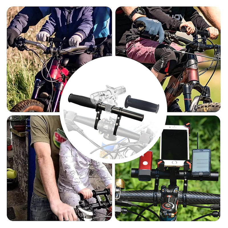 [Australia - AusPower] - Bike Bicycle MTB Kids Handlebars Extender Extension,11.8"(30 cm) Aluminum Alloy Bike Bracket Accessories,Child Seat Handlebar Accessory,for Bike Mounts,Bicycle Extender Bars,Fit 20-32mm Bars Caliber 