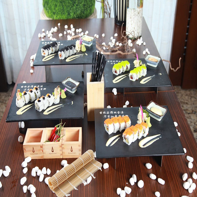 [Australia - AusPower] - Wtpncil Bamboo Sushi Rolling Mat, Natural Bamboo Sushi making kit, 2 PCS Sushi Rolling Mats 8.26 