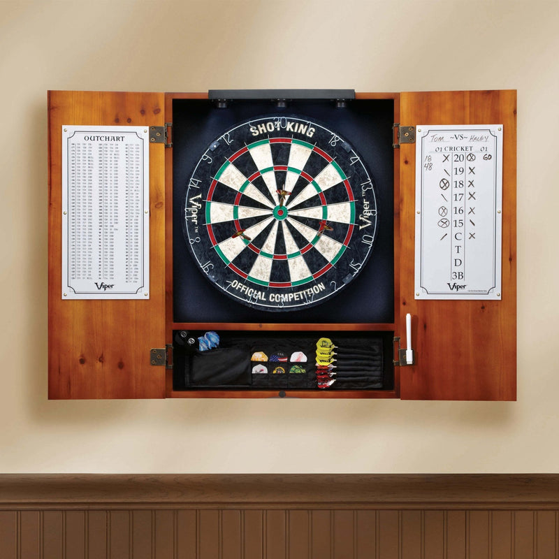 [Australia - AusPower] - Viper by GLD Products Viper Shadow Buster Dartboard Cabinet Mounted Display Light Battery Operated 