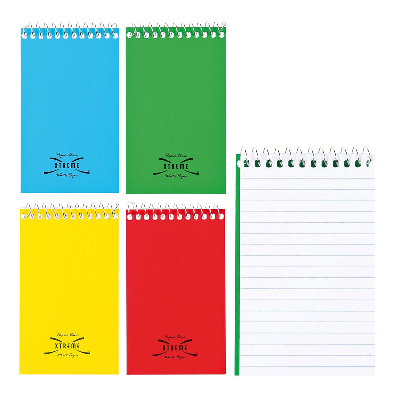 [Australia - AusPower] - Rediform Wirebound Memo Notebooks, white Top Bound, Pack of 12 