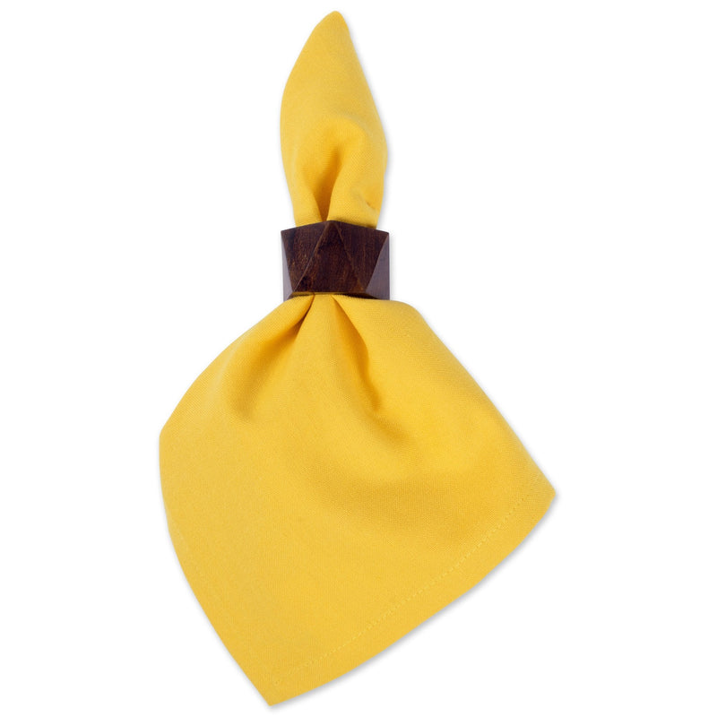 [Australia - AusPower] - DII Solid Napkin Set Collection, 20x20, Marigold, 6 Piece 