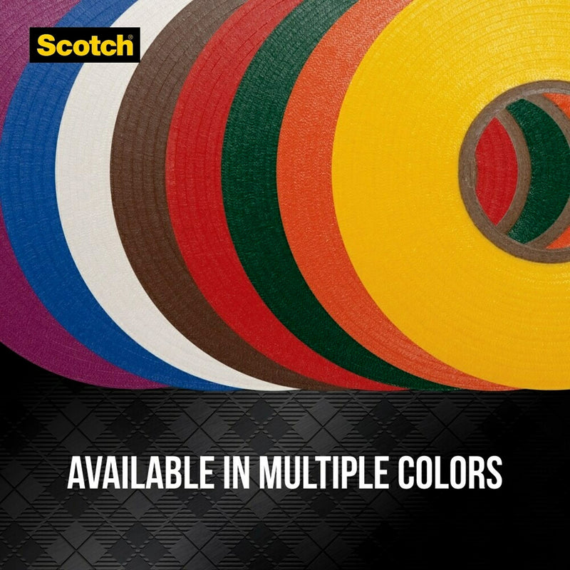 [Australia - AusPower] - Scotch 10457DS 616241993522 35 Electrical Tape, Multi-Color Value Pack, 5 Rolls, 1 Pack, Multicolor, 5 Count 