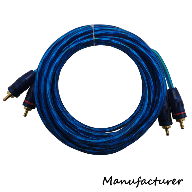 [Australia - AusPower] - 10 Gauge Amp Kit Amplifier Install Wiring Complete 10 Ga Installation Cables 600W … 10GA 