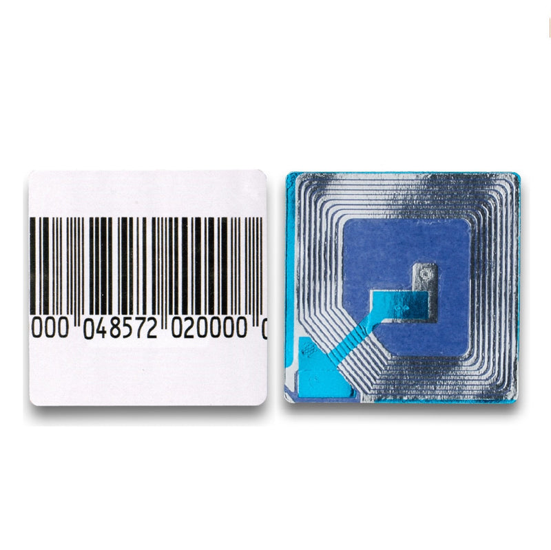 [Australia - AusPower] - 1000 Paper Security Labels 1.5 X 1.5 Inch Rf 8.2Mhz Barcode EAS Checkpoint Compatible EAS Loss Prevention by Sensornation 1,000 Security Labels 1.5 x 1.5 Inch 