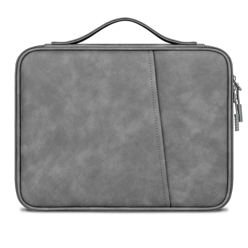 [Australia - AusPower] - Lacdo Tablet Sleeve Case for 10.9 inch New iPad / 11 inch iPad Pro / 10.2 inch iPad / 10.9" iPad Air / 10.5 inch iPad Pro Air, Galaxy Tab A8 10.5" Protective Bag, Fit Apple Smart Keyboard, Dark Gray 