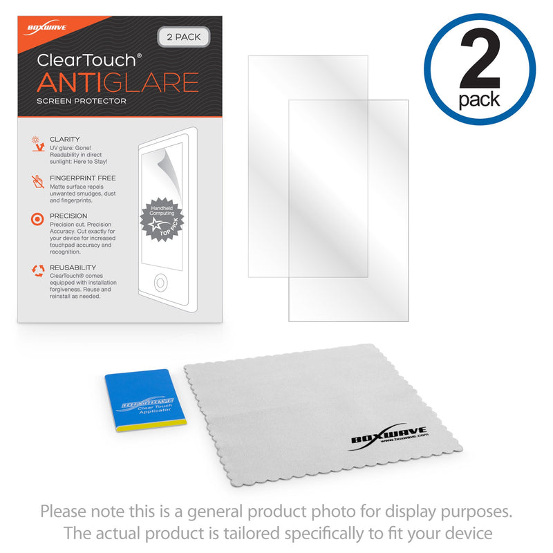 [Australia - AusPower] - BoxWave Screen Protector for Garmin Montana 750i (Screen Protector by BoxWave) - ClearTouch Anti-Glare (2-Pack), Anti-Fingerprint Matte Film Skin Anti-Glare (2-Pack) 