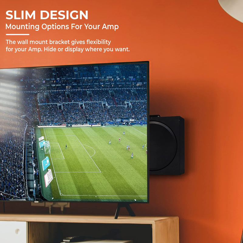 [Australia - AusPower] - HumanCentric Wall Mount Compatible with Sonos Amp | Mounting Bracket for Sonos Wireless Amplifier | Mount Sonos Amp in Any Direction 