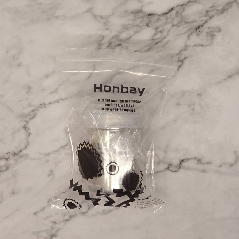 [Australia - AusPower] - Honbay Stainless Steel Chocolate Shaker Icing Sugar Powder Cocoa Flour Coffee Sifter Cooking Tools Lid Chocolate Shaker Cocoa 