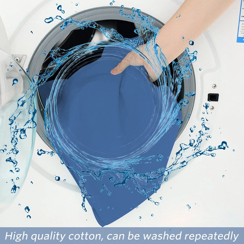 [Australia - AusPower] - Travel and Camping Sheet Sleeping Bag Liner,Lightweight Compact Portable Adult Thin Sleeping Bag Sack,Premium Soft Hotel Sleep Sheet for Traveling Hostels Picnic Blue 82.5 X 45 Inch 