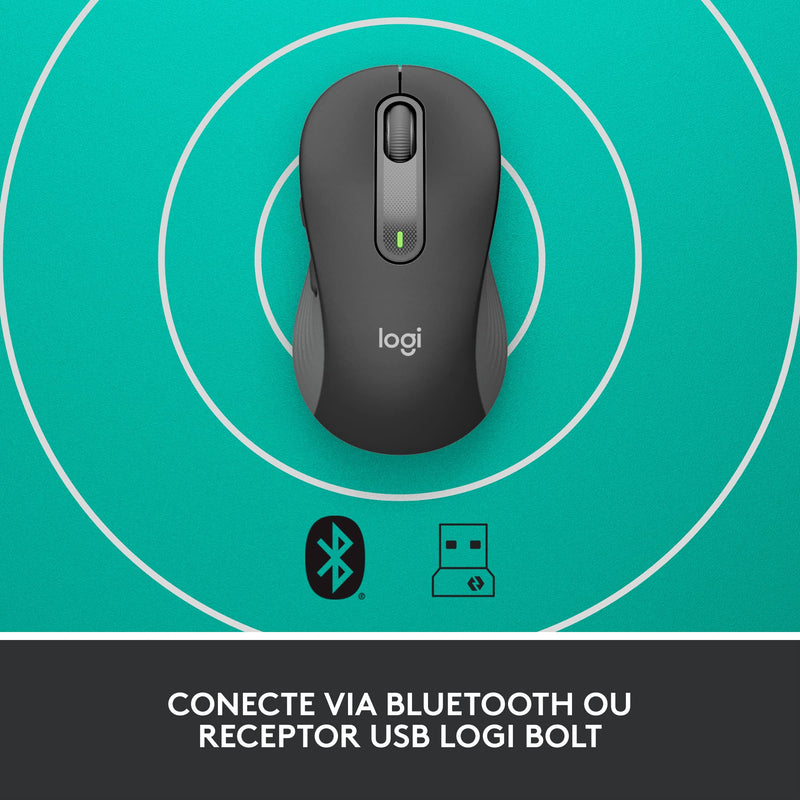 [Australia - AusPower] - Logitech Signature M650 Wireless Mouse, Graphite 