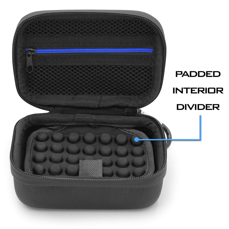 [Australia - AusPower] - CASEMATIX Hard Shell Travel Case Compatible with Garmin eTrex 10, 22x, 30x, Touch 35 and More - Protective Carrying Case with Lanyard and Carabiner for Handheld GPS up to 4.75" 