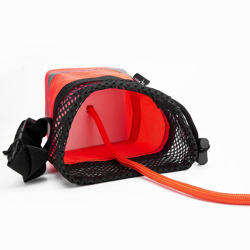 [Australia - AusPower] - MOOCY Rescue Throw Bag w/ 5/16" Floating Line, Whistle Buckle for Water Kayaking, Whitewater Boating, Rafting, Ice Fishing, Swimming, Climbing, High Limb Throwing 