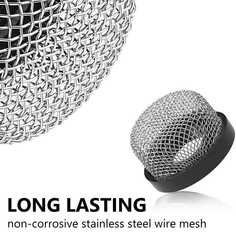 [Australia - AusPower] - Stainless Steel Mesh Strainer ¾ Inch -14, Aerator Screen Strainer Stainless Mesh Compatible with Livewell Pump, Corrosion Resistant Screw on Strainer Industrial Plumbing Inline Strainers (1) 1 