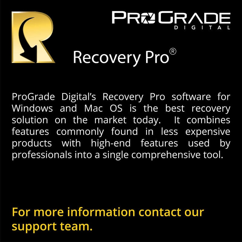 [Australia - AusPower] - Prograde Digital SD UHS-II 128GB Card V60 –Up to 130MB/s Write Speed and 250 MB/s Read Speed | for Professional Vloggers, Filmmakers, Photographers & Content Curators 