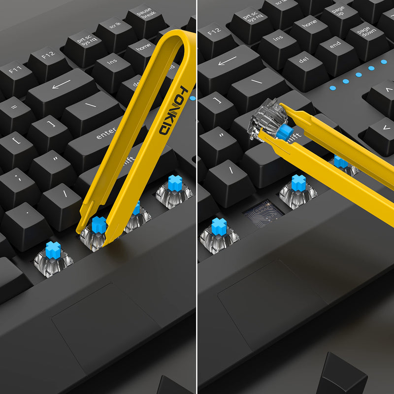 [Australia - AusPower] - HONKID Switch Puller,Stainless Steel Key Remover for Replacement Mechanical Gaming Keyboard Switches 