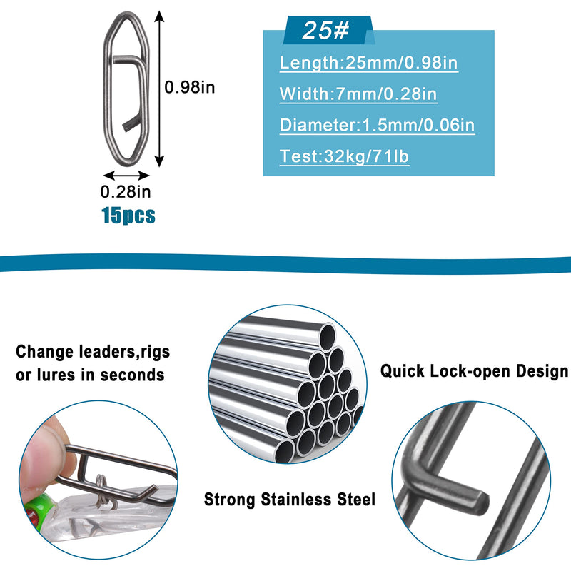 [Australia - AusPower] - Saltwater Circle Hooks Kit, Catfish Fishing Hooks 2X Strong Octopus Offset Fishing Hooks with 5pcs Power Clips High Carbon Steel Fish Hooks Assortment 155pcs Circle Hooks and Clips Kit 