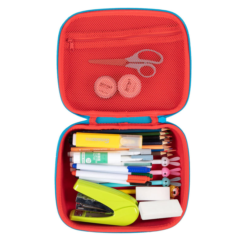 [Australia - AusPower] - ZIPIT Colorz Large Pencil Box, Holds Up to 110 Pens, Durable Storage Container for School and Office Supplies, Secure Zipper Closure (Blue) Jumbo Box Blue 
