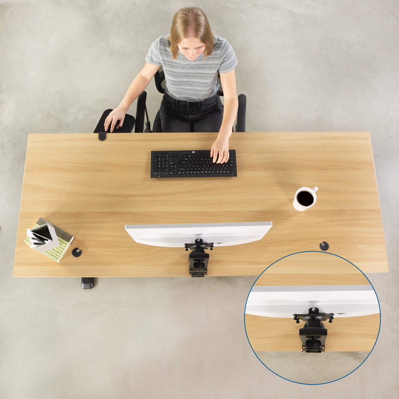 [Australia - AusPower] - VIVO Quick Attach VESA Adapter Plate Bracket Designed for HP Pavilion Monitors 25xw, 24xw, 23xw, 22xw, 22cwa, 27cw, 25cw, 24cw, 23cw, and 22cw, MOUNT-HP23XW 