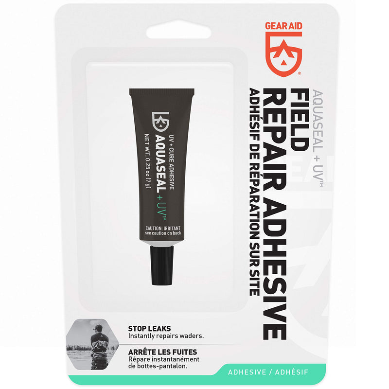 [Australia - AusPower] - Gear Aid Aquaseal UV Adhesive for Instant Wader and Drysuit Repair, 0.25 oz .25oz 